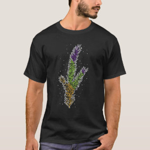 Christmas Tree Pine Leaf Decorations Snow Cool X M T-Shirt