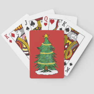Christmas Tree Playing Cards