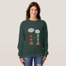 Christmas Tree Pose | Funny Yoga Christmas Jumper