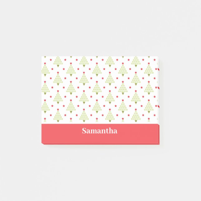 Christmas Tree Post-it Notes (Front)