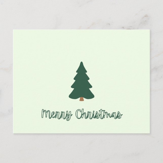 Christmas Tree Postcard (Front)