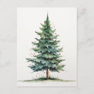 Christmas Tree Postcard