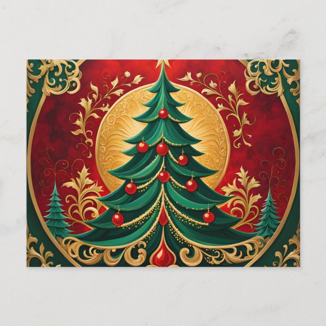 Christmas Tree Postcard (Front)