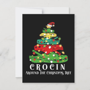 Christmas tree postcard