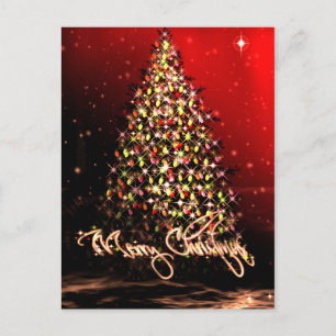 Christmas Tree Postcard