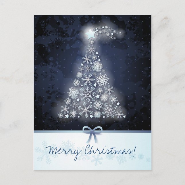 Christmas tree, postcard (Front)