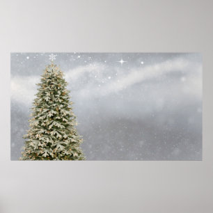 Christmas tree poster