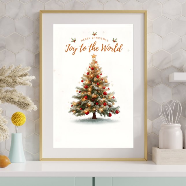 Christmas Tree Poster — Magical Winter Holiday (Creator Uploaded)