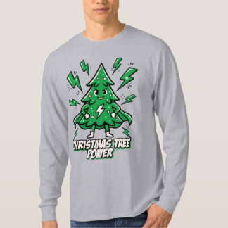 Christmas Tree Power Festive Tee