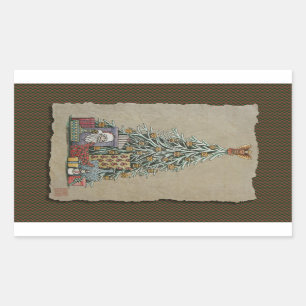 Christmas Tree & Presents Sticker
