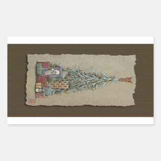 Christmas Tree & Presents Sticker