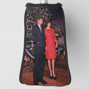 Christmas Tree President John Kennedy & Jacqueline Golf Head Cover