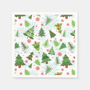 Christmas tree Print Paper Napkins