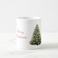 Christmas Tree Red Ornaments