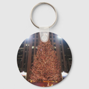 Christmas Tree Rockefeller Centre Keychain