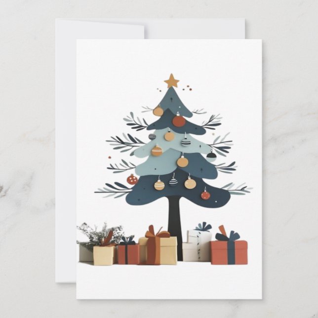 Christmas tree  save the date (Front)