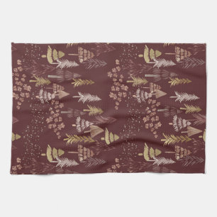 Christmas Tree Scatter Tea Towel