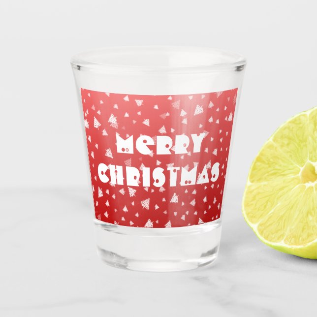 Christmas Tree Shot Glass (Front)