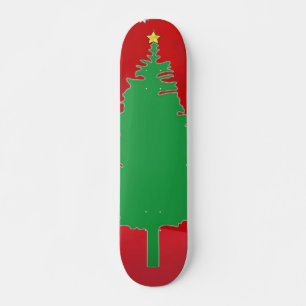 Christmas Tree Skateboard