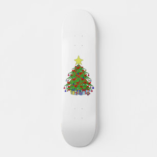 Christmas tree skateboard