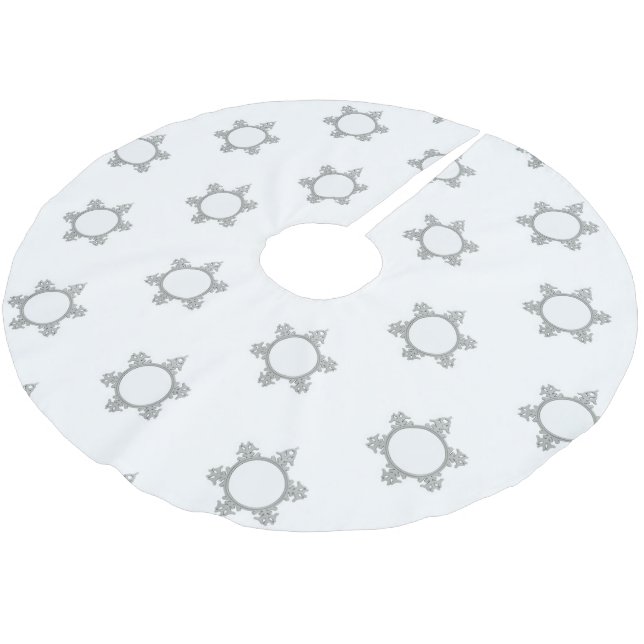 Christmas tree skirt by dalDesignNZ (Angled)