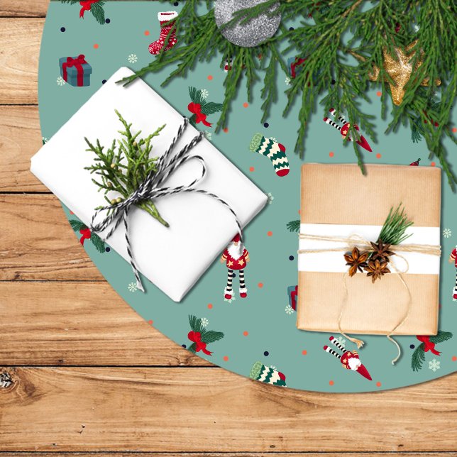 Christmas Tree Skirt Santa Claus (Creator Uploaded)