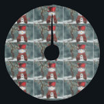 Christmas Tree Skirt/Snowman Fleece Tree Skirt<br><div class="desc">Christmas Tree Skirt/Snowman You take the time to decorate the top of your tree, but what about the bottom? Polish off your tree and set the stage for your presents with this fun & fully customizable tree skirt. This brushed polyester tree skirt delivers beautiful print quality that will be the...</div>