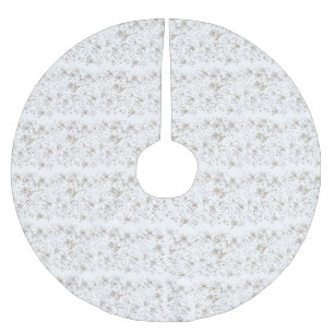 Christmas Tree Skirts. Felt. Glitter   Velvet Gold Brushed Polyester Tree Skirt