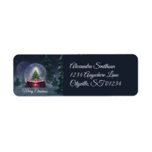 Christmas Tree Snow Globe 