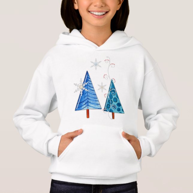Christmas Tree & Snowflake Jewelled (Front)