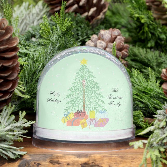 Christmas Tree Snowglobe (Winter)
