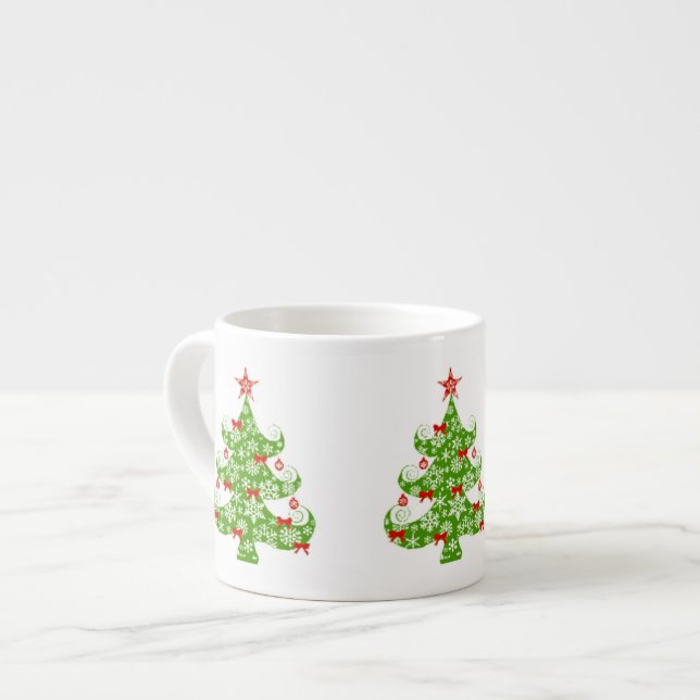 Christmas Tree Specialty Mug (Front Left)
