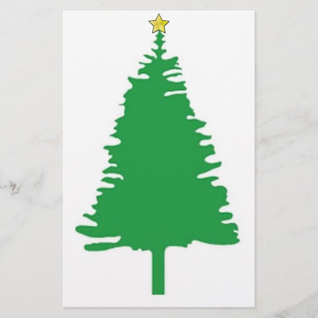 Christmas Tree Stationery (Front)