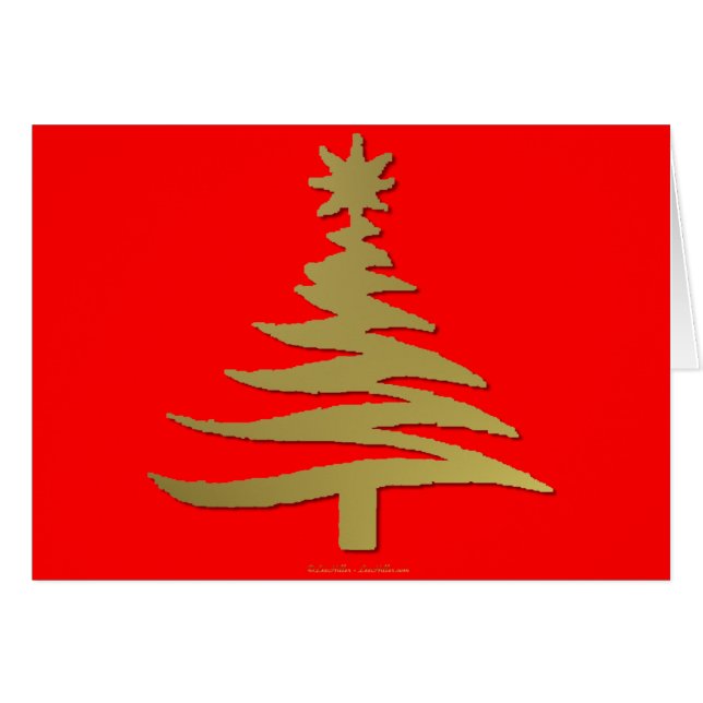 Christmas Tree Stencil (Devant horizontal)