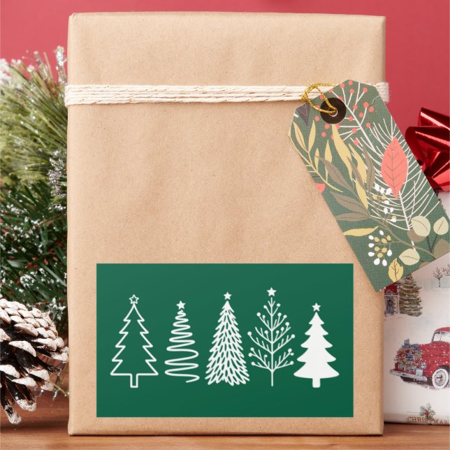 Christmas Tree  Sticker (Holiday)
