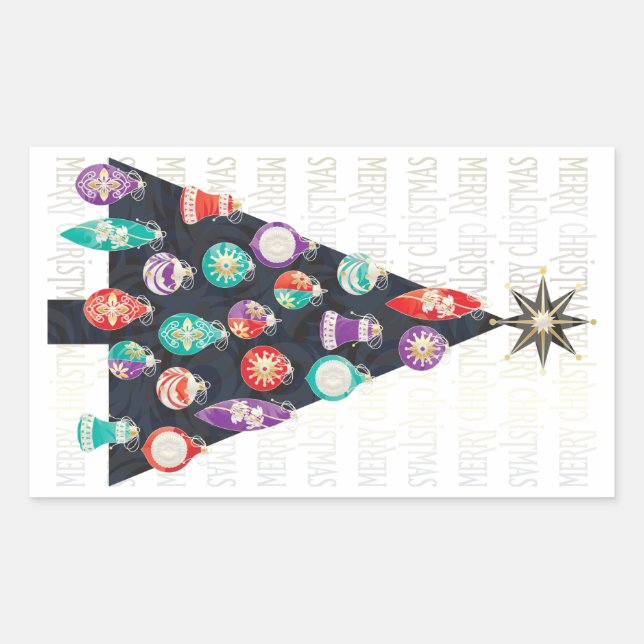 Christmas Tree Stickers (Front)