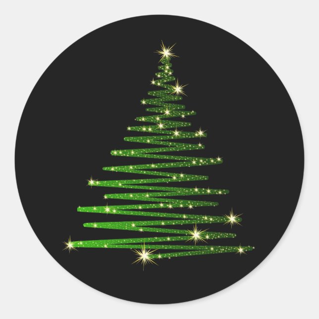 Christmas Tree Stickers (Front)