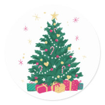 Christmas Tree Stickers