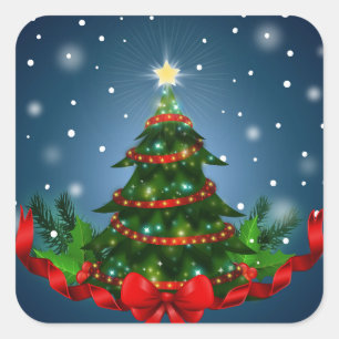 Christmas Tree Stickers