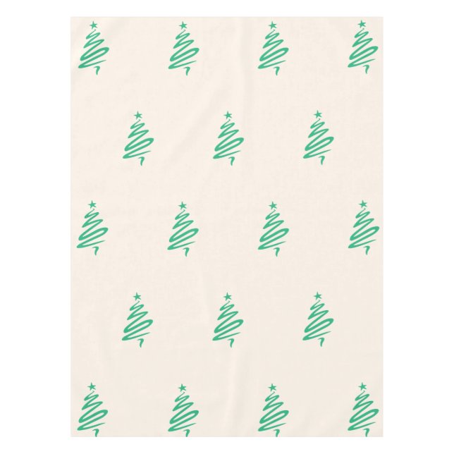 Christmas Tree Tablecloth (Front)