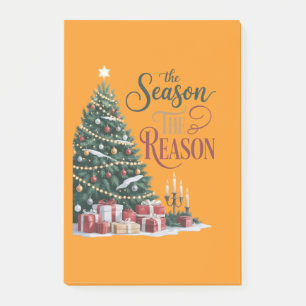 Christmas Tree The Season The Reason Post-it Notes