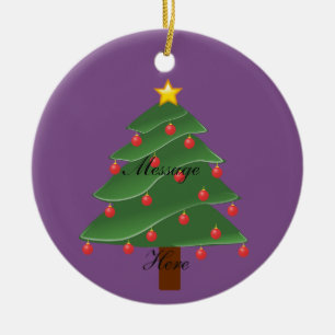 Christmas Tree Thunder_Cove Ceramic Ornament