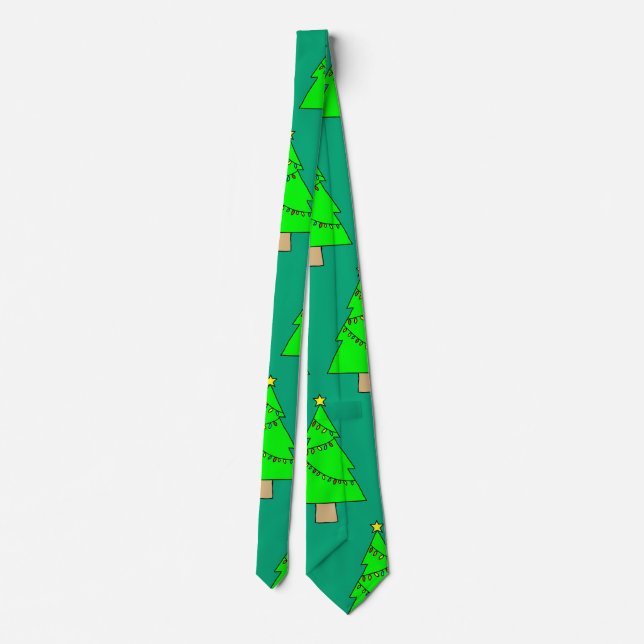 Christmas Tree Tie (Back)