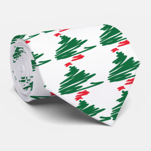 Christmas Tree Tie