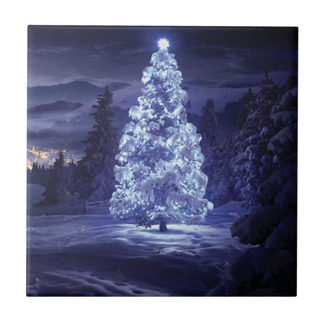 Christmas Tree  Tile (Front)