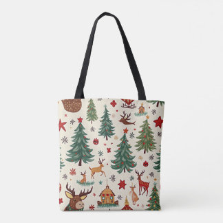 Christmas tree Tote