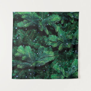 Christmas tree twigs sapling pine tapestry