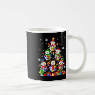 Christmas Tree Volleyball Snowman Xmas Snowman Vol Coffee Mug
