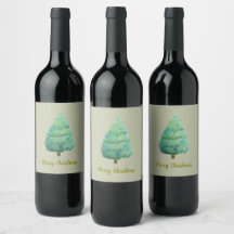 Christmas Tree Watercolor