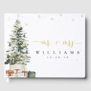 Christmas Tree Wedding Guest Book